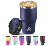 Grsta 20oz Thermal Mug, Coffee Thermos, Thermal Tumbler with Leak Proof Lid, Travel Mug, Airtight Portable Travel Tumbler for Hot and Cold Coffee, Water and Tea
