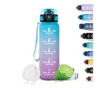 Grsta Water Bottle, Kids Water Bottle, Leakless Water Bottle, Motivational Slogan Motivational Water Bottle, Water Bottle with Filter for Boy & Girl, Plastic Water Bottle 500ml for Schools, Offices,
