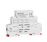 GRT8-EC 10A Dual Function Timer Relay on Delay or Off AC220V/DC24V AC380V Time CE CB(GRT8-EC AC380V)