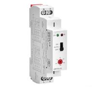 GRT8LS For Time Relay AC230V 16A Adjustable 0 5 20 Minute Delay Staircase Lighting For Timer Switch with LED Status Display and DIN Rail Mount