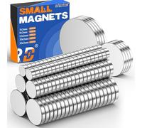 Grtard 70Pcs Refrigerator Magnets, 5 Different Size Rare Earth Magnets for Crafts, Small Round Magnets for Fridge, Small Neodymium Magnets Disc Mini Magnets for Whiteboard, DIY, Fridge, Kitchen