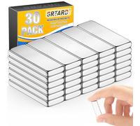 Grtard Neodymium Magnets, Super Strong Bar Magnets, Rare Earth Magnets, Small Rectangular Magnets for DIY, Kitchen, Office, Whiteboard and Crafts (30, 30 x 10 x 3 mm)