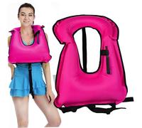 Grtheenumb Adult Life Jacket, Large Buoyancy Inflatable Life Jacket High Float Portable Breathing Vest for Fishing Kayak Snorkeling Water SportsAdult