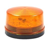 Grtheenumb Amber Strobe Lights, 12V Mini LED Beacon Light, Flashing Warning Strobe Light, Practical Multi-Purpose Signals Lights for Forklift Truck Tractor Car Bus