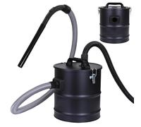 Grtheenumb Ash Vacuum For Pellet Stoves, Ash Vacuum for Pellet Stoves, 20L/5.2 Gallon Wet ＆ Dry Use with Pipe, Portable for Christmas Wood for Holidays