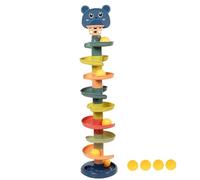 Grtheenumb Ball Drop, Ball Drop Toy for Aged 3 Months+, 9-Layer Toddler Toys with 9 Balls, Safe Educational Cause and Effect Toys Interactive Pound a Toy