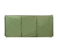 Grtheenumb Camping Windbreaks, Wind Breakers Camping Sunproof Oxford Cloth Wind Break Screen 3 Panel Lightwieght Windbreaker for Outdoor Army Green 98.4 * 27.6inch
