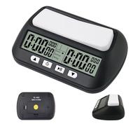 Grtheenumb Chess Timer|Digital Chess Clock, 5.5x3.5x1.8 Inch Timer with Basic, Bonus, Delay and Positive Time Function, Portable Game for Referee Gifts