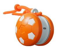 Grtheenumb Electric Dog Ball Toy|Electric Rolling Pet Toy Ball Motion Activated Dog Random Path Interactive Toys with Rope for Boredom Relief Orange