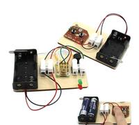 Grtheenumb Electronics Kit, Wireless Transmitter Educational Electronics Kit, Build a Telegraph Machine, Electric Circuit Science Experiments for Kids DIY Engineering Project