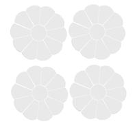 Grtheenumb English Paper Piecing Templates, 44PCS/Set Flower Shape English Paper Piecing, DIY Paper Piecing Paper for Quilting Patchwork Sewing Crafts English Paper Piecing