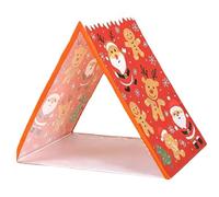 Grtheenumb Gingerbread House Tent, Christmas Tent for Kids, 47x35 Inch Gingerbread Pattern Play for Home Indoor Xmas Holiday Party