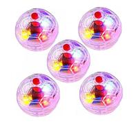 Grtheenumb light up dog ball, 5 PCS Cat Ball Motion Ghost Light Up Cat Balls LED Motion Activated Dog Interactive Toys