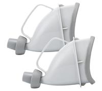 Grtheenumb Male Urinal Bottles with Spill Proof, 2Pcs Portable Urinal for Men, Safe Emergency Women Male Urine Bottle, Spill Proof Reusable Pee Urine Bottle for Camping Travel Traffic