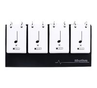 Grtheenumb Piano Flash Cards, Music Flash Cards, Music Theory Rhythm Flash Cards Note Training Card Music Education Flash Cards Improve Sightreading & Musical Terminalogy for Kids, White