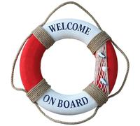 Grtheenumb Pool Float, Pool Floats, Swim Foam Life Preserver Ring with Perimeter Rope, 16 Inch Portable Lightweight Life Ring for Swimming, Lake, River, Seaside