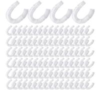 Grtheenumb rabbit litter box liners, 100Pcs Cage Liners, Clear Plastic Disposable Rabbit Cage Liner Guinea Pig Leak Proof Toilet Film for Bunnies Ferrets Chinchillas Birds Small Animal