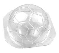 Grtheenumb Super Soccer Silicone Mold, Gift for Football Mold Decorative CakeChocolate BombsCookieJellyBiscuitsSoap Mold DIY Sports Desserts Mold Kit, Silica Gel Molds (White), soccer chocolate balls