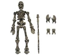 Grtheenumb The Skeleton Key, Skeleton Action Figure, Multi-jointed Movable Toy with Weapons, Plastic Action Figure for Collectors Desktop Decorations