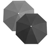 Grtheenumb Umbrella Hats for Adults, 2Pcs Umbrella Hat Folding Comfortable Anti-UV Waterproof Portable Hands Free for Outdoor Fishing