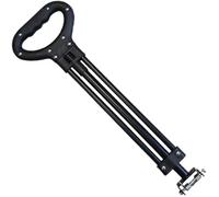 Grtheenumb Wagon Handle Replacement, Black, Adjustable Pull-Up Handle, Steel & Nylon, Fits Most Wagons & Strollers, Easy Installation, Versatile Applications