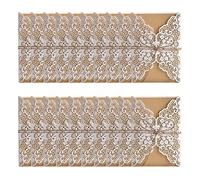 Grtheenumb Wedding Invitation Cards Envelope Empty Kraft Paper Inner Sheet Party Invitations 20PCS White, wedding party decoration