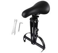 GRTLPOK Bomoya Kids Bike Saddle for Mountain Bike, Removable Front Mounted Bicycle Seat for 2-5 Years Kids, Fits All Adult Mountain Bikes (Seat)