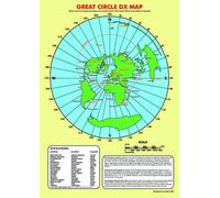 GRTW-Map A2 Size Great Circle DX Map