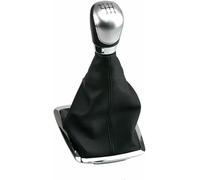 GRTYSVB - 5/6 Speed Gear Shift Knob Car Gear Shift Knob Lever Stick Gaiter Boot Cover Shift Knobs for Ford for Focus 2 MK2 2005-2012
