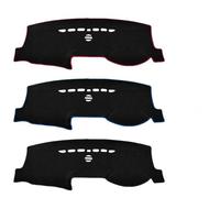 GRTYSVB - Flannel Polyester Car Dashboard Cover Sun Shade Avoid Light Mat Pad Dashboard Grip Mat Instrument Panel Carpe For Ford Mondeo 5 MK5 Fusion 2013 2014 2015 2016 2017 2018 2019