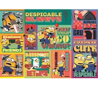 Trefl - Despicable Me 4, Gru and The Minions: Under Cover - Colorful Collage with Characters from the Animated Film, DIY Puzzle, Classic Puzzle for Adults and Children from 12 Years Old