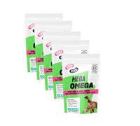 GRUB CLUB - Insect Protein Superfood Dog Treats for Glossy Coats & Healthy Skin - Grain Free, High Protein and Planet Friendly - Canine Shine (5 x 100g)