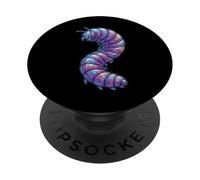 Grub Insect Larva Entomology Insect Lover Beetle Larva PopSockets Adhesive PopGrip