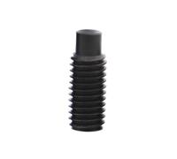 Grub Screw Cone Point, 1/2/5/10PCS M4 M5 M6 M8 M10 M12 M14 M16 Black Grade 12.9 Steel Hexagon Hex Socket Set Screw(20mm,M4 10pcs)