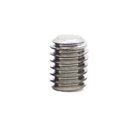Grub Screw Cone Point, 5/10pcs M1.6 M2 M2.5 M3 M4 M5 M6 M8 M10 304 Stainless Steel Hex Hexagon Socket Cup Point Grub Set Screw Bolt(3mm,M6 10pcs)