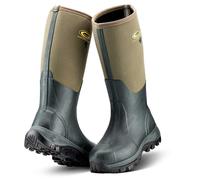 Grubs Bearline 8.5 Mens Insulated Wellies Wellingtons Moss Green Size 7-13