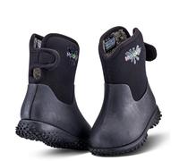 Grubs Boots Muddies Puddle Fleece Lined Wellington Boots in Black | Size: Infant 8 Grubs Boots Black Infant 8