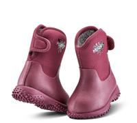 Grubs Boots Muddies Puddle Fleece Lined Wellington Boots in Red | Size: Infant 5 Grubs Boots Red Infant 5