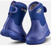 Grubs Boots Muddies Puddle Fleece Lined Wellington Boots in Blue | Size: Infant 4 Grubs Boots Blue Infant 4