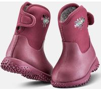 Grubs Boots Muddies Puddle Fleece Lined Wellington Boots in Red | Size: Infant 5 Grubs Boots Red Infant 5