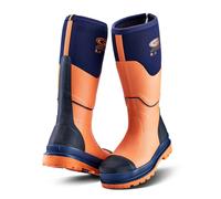 Grubs Ceramic 5.0 S5 Orange Blue Rubber Safety Non Metallic Waterproof Boots