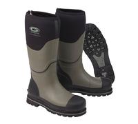 Grubs Ceramic 5.0 Full Safety Wellington Boots - Black/Grey, Size 10