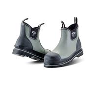 Grubs Driver 5.0 Ceramic Safety Boots /Black in Grey, Size 10 | Charlies