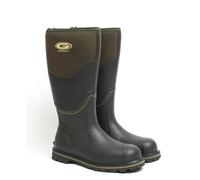 Grubs Fenline II 5.0 Hi Green Wellington Boot