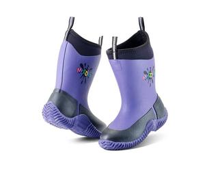 Grubs Icicle 5.0 Violet Children's Boots - Violet/Black - Child UK Size 9