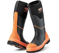 Grubs Mens Safety Boots Ceramic 5 0 s5 black orange