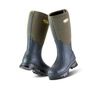Grubs Mens Snowline 8.5 Wellies - Green - Size: UK 8