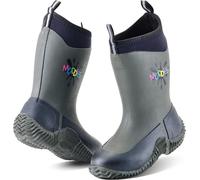 Grubs Muddies Icicle 5.0 Childrens Wellingtons - Charcoal