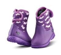 Grubs Muddies Puddle 5.0 Infants Kids Girls Boys Warm Wellies Slip On Neoprene Boots (Unicorn Violet, UK Footwear Size System, Infant, Numeric, Medium, 7)