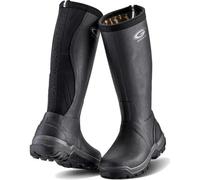Grubs Rainline 2.0 Womens Wellington Full Rubber Wellies Boots (Black, UK Footwear Size System, Adult, Women, Numeric, Medium, 6)